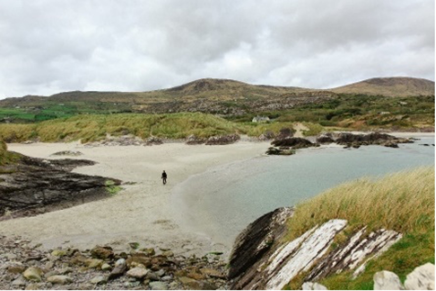 The beach in Derrynane, Co. Kerry. (From Prayerful Ireland)