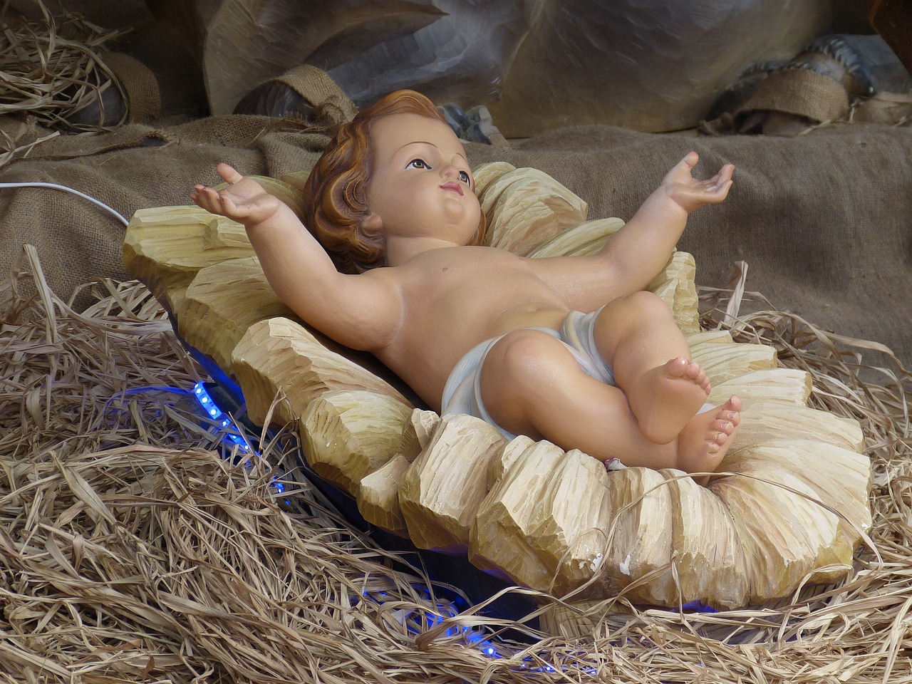 The baby Jesus