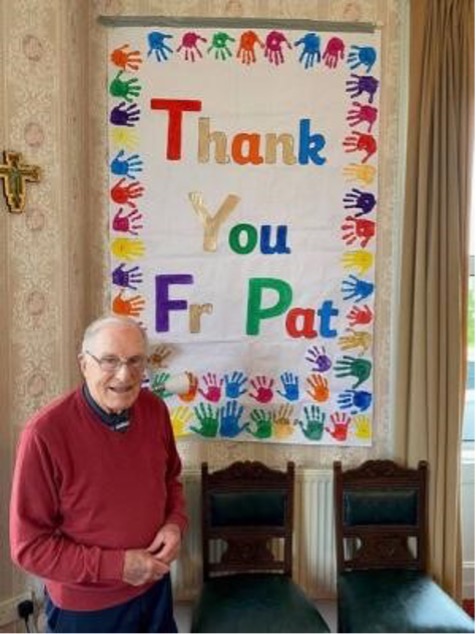 Fr Pat O’Toole retires after 60 years as an active priest.